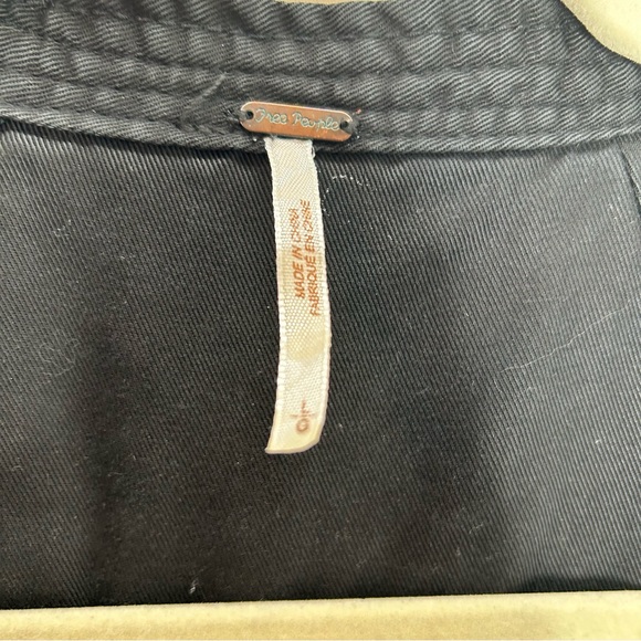 Free People black Desert Daylight mini wrap dress - Picture 7 of 9